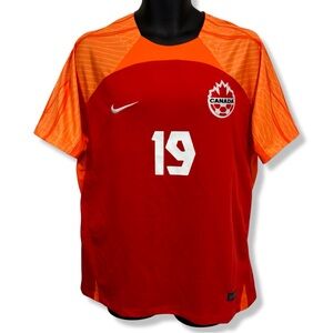Nike Team Canada Alphonso Davies Soccer Jersey